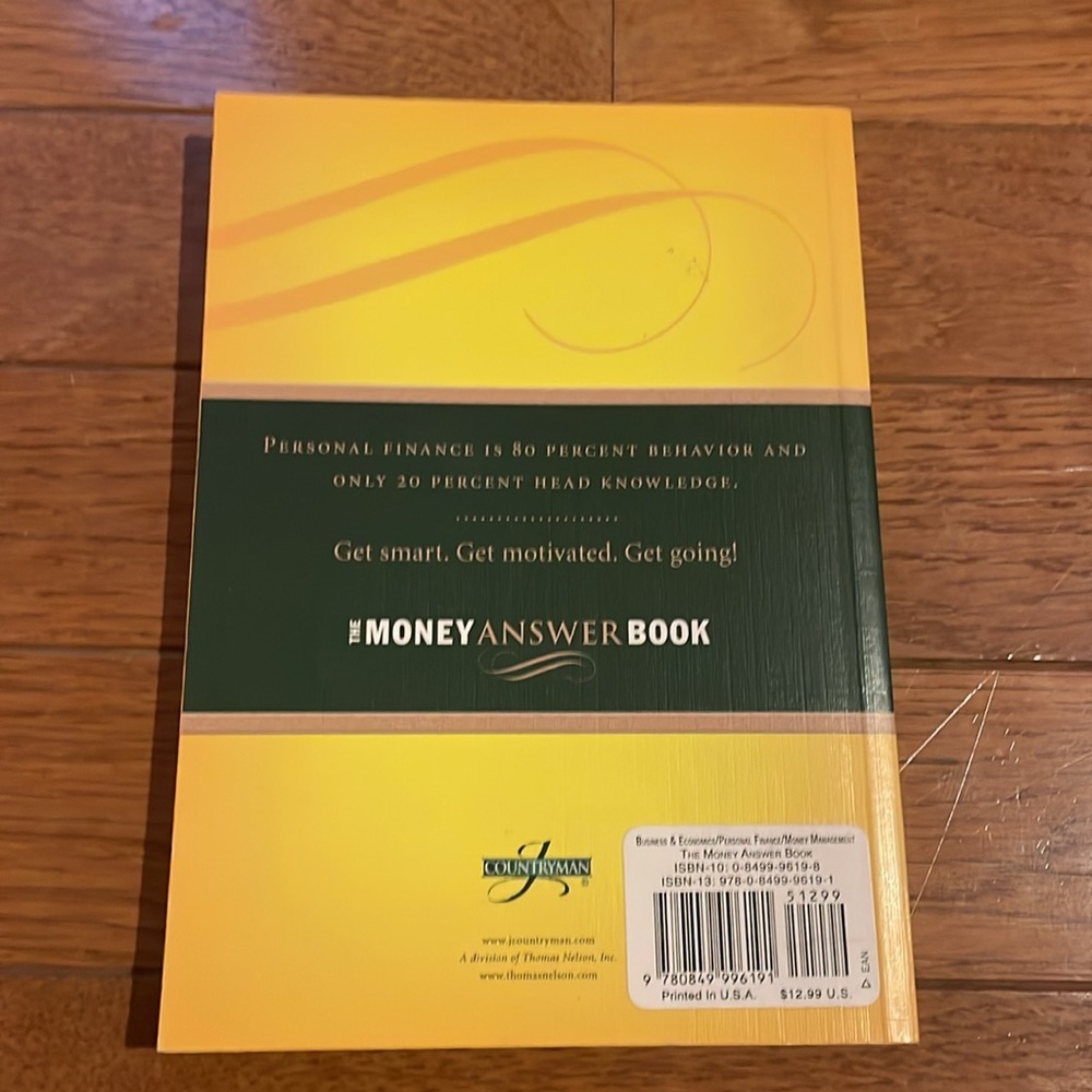 Dave Ramsey “The Money Answer Book” paperback - Picture 2 of 3